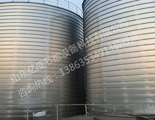 2座3000m3鍍鋅卷板倉